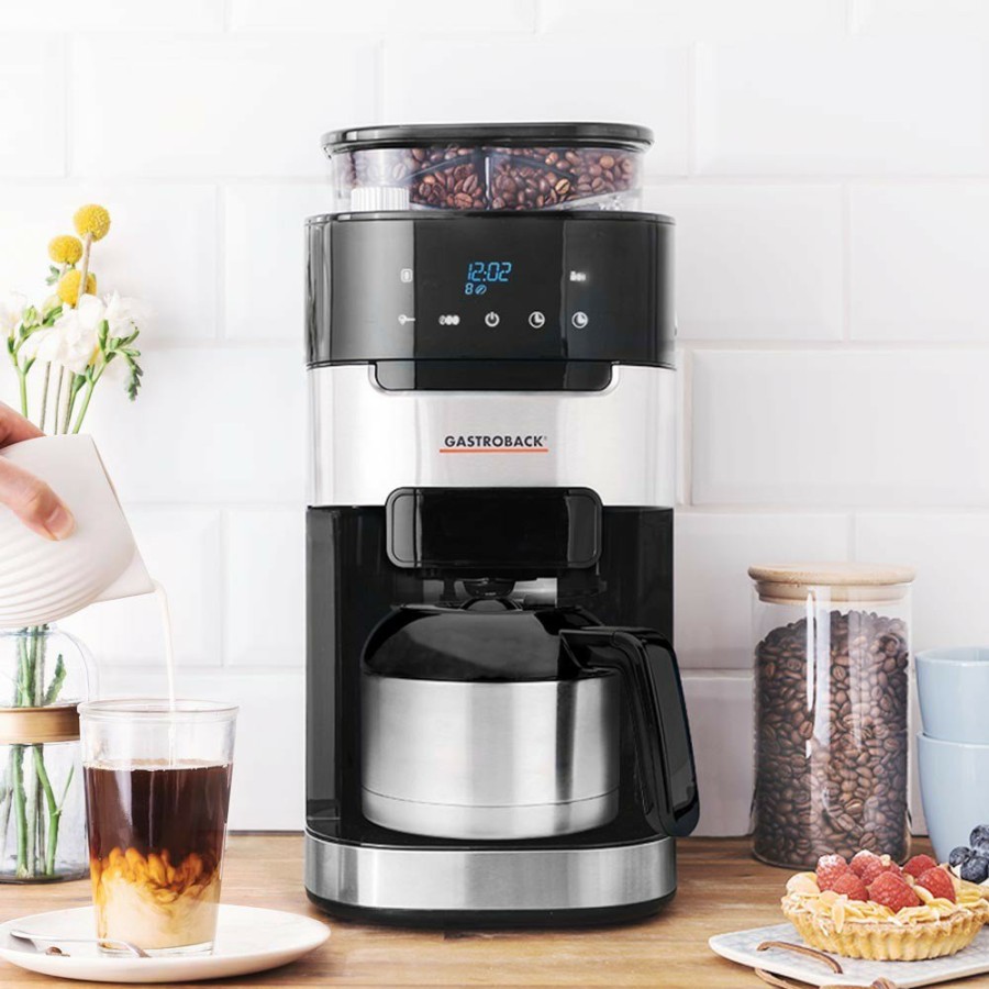 Filterkaffeemaschinen | GASTROBACK Kaffeemaschine Grind & Brew Pro Thermo