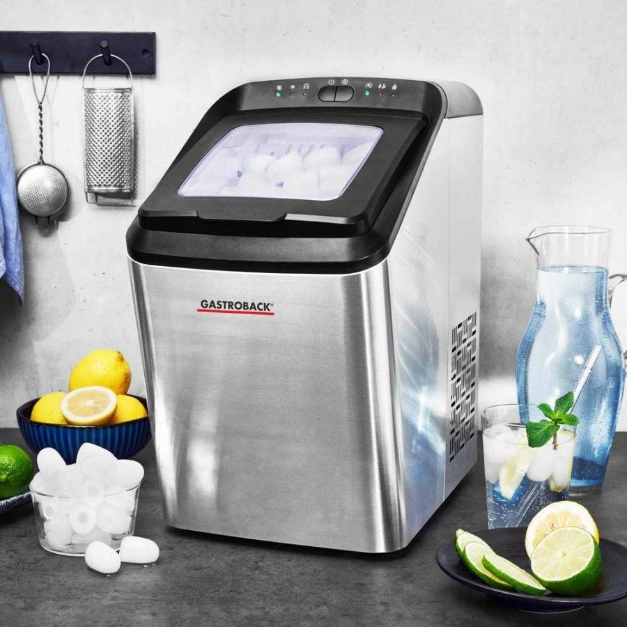 Eiswurfelmaschine & Ice-Crusher | GASTROBACK Eiswurfelbereiter Bartender Pro