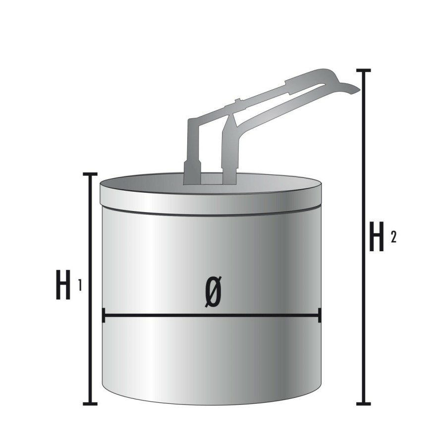 Gebackfullmaschine | GASTROBACK Gebackfullm. Mit Hebelbed. 1-Tlg.10 L