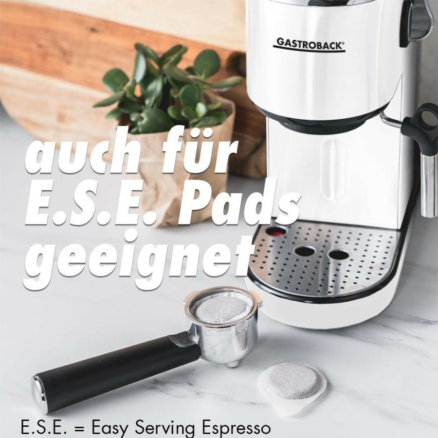 Espressomaschinen | GASTROBACK Design Espresso Piccolo Weis